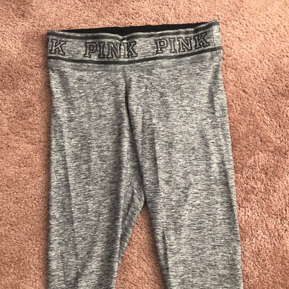 PINK-Victoria’s secret workout leggings 7/8